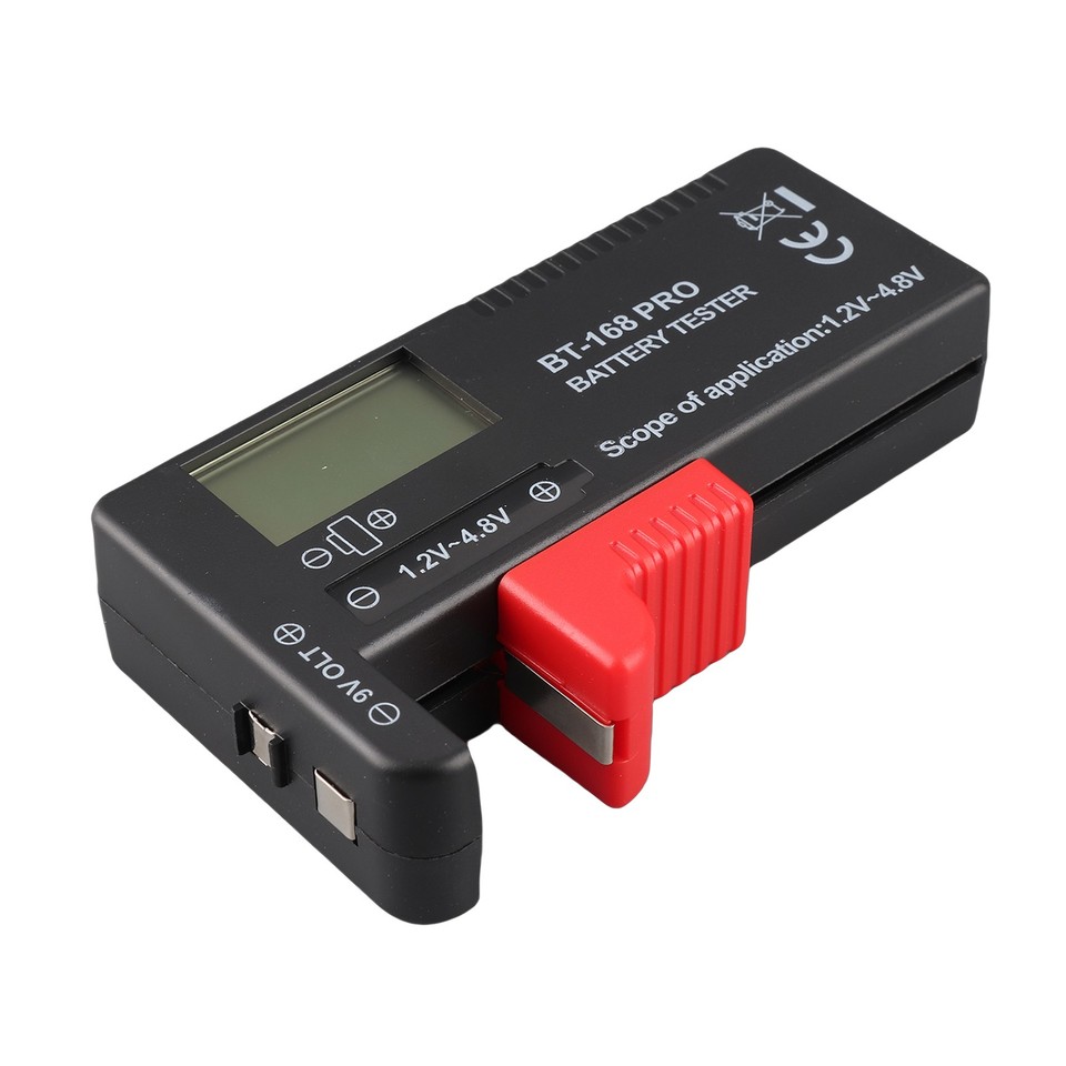 ^Battery Tester Checker Universal Battery Tester Monitor For AA AAA C D ...