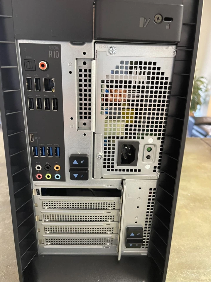 NEW Dell Alienware Aurora R10 Intel PC Barebone Chassis motherboard PSU GAMING - Image 4 of 4