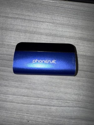 Blue PhoneSuit Flex Charger Lightening Connector