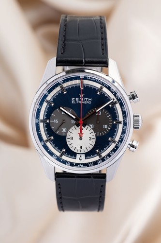Zenith El Primero 36'000 VpH 03.2040.400/53 boîte + papiers - Photo 1/11