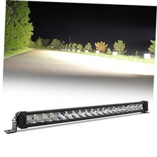22 Inch LED Light Bar, Singel Row Off Road Light,6000K White 1PC