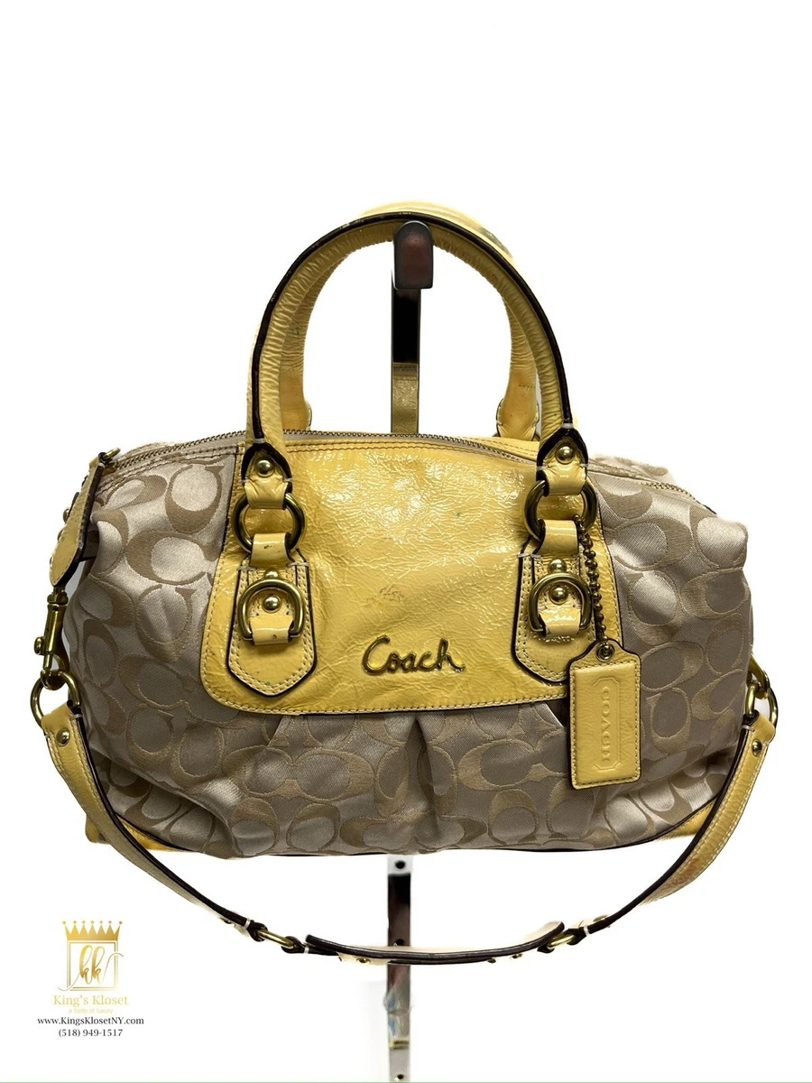 Coach Ashley Signature Satchel for sale | eBay