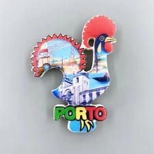 Portugal, Barseros Tourist Souvenir Resin Fridge Magnet GIFT IDEA