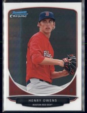2013 Bowman Chrome Prospects #BCP150 Henry Owens