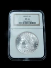 1898-O $1 Morgan Silver Dollar - NGC MS66 Brown Label