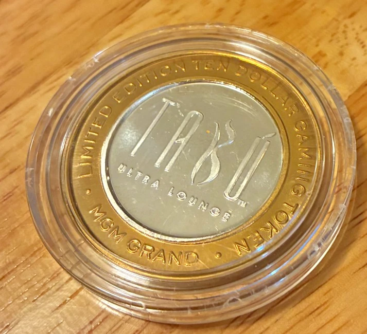 Silver Casino Chips In Collectible Casino Tokens for sale | eBay