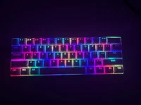 Redragon K530W-RGB Wireless Bluetooth Keyboard + Custom Topographic Keycaps