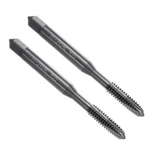 2pcs Spiral Point Tap 10-24 UNC 2B Nitride Coated M2 HSS Machine Threading Tap