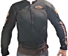 Harley-Davidson Riding Gear Mesh Jacket Men's M With Shoulder & Elbow Armor