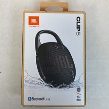 New JBL Clip 5 Portable Bluetooth Party Speaker Black JBLCLIP5D