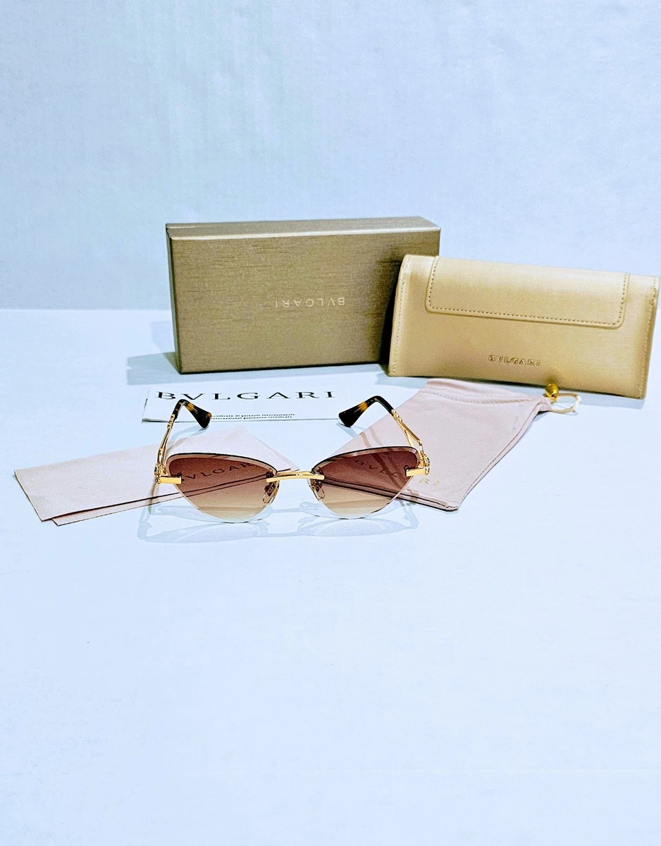 BVLGARI 6077-B Sunglasses Women’s Oversized Rose Gold Divas’ Dream 376/8G BVLGARI 6077-B Sunglasses Women main image 4