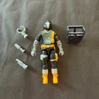 1986 HASBRO GI JOE COBRA BATS v1 YELLOW VARIANT FIGURE 100% COMPLETE TIGHT NM