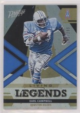 2022 Panini Prestige Living Legends Xtra Points Blue /299 Earl Campbell HOF 0tg5