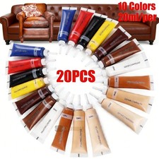 10/20 Advanced Leather Repair Kit Filler Vinyl DIY Car Seat Patch Sofa Rip Holes