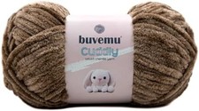 Velvet Chenille Yarn Super Soft Bulky Taupe 100g