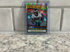 2025 Donruss FB - Action All Pros - Saquon Barkley Eagles # AAP-SBA