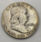 1952 D Franklin Half Dollar