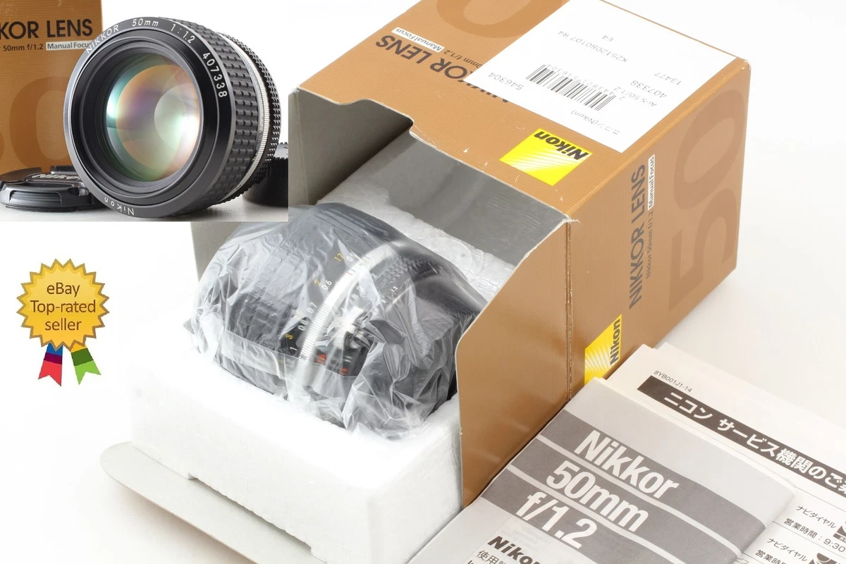 Nikon NIKKOR f/1.2 Camera Lenses 50mm Focal for sale | eBay