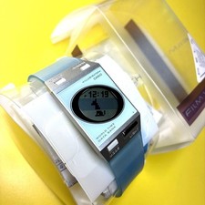 Casio Pela Film Wristwatch Timepiece Vintage Authentic Rare Thin Body Pre Owned