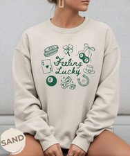 Feeling Lucky Sweatshirt, St Patricks Day Shirt St Patty's Day Shirt, St. Patric