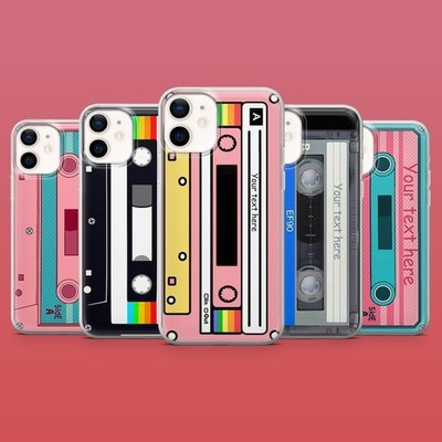 Retro Mixtape Phone Case Vintage Cassette Cover iPhone 17Air 16E 15 14 Music