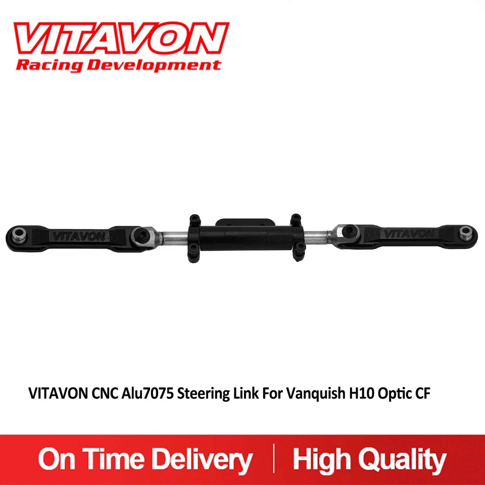 Vitavon H10 CNC Alu7075 Steering Link For Vanquish H10 Optic CF - Image 4 of 4
