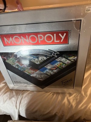 SEALED Charles Fazzino Monopoly World 3D Limited Edition Board Game   Signed NEW