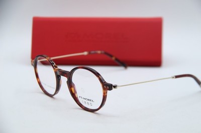 NEW MOREL 1880 60143M TD03 HAVANA GOLD AUTHENTIC FRAMES EYEGLASSES 45-21