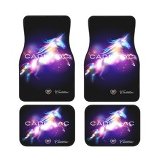 4 Piece Cadillac Car Front Rear Floor Mat Set Non-slip Carpet Mats 4 Piece Cadillac Car Front Rear Floor Mat Set Non-slip Carpet Mats