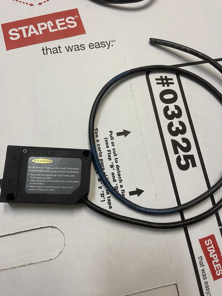 Banner Engineering LG5B65PI Laser Displacement Sensor 12-30VDC Warranty - Image 2 of 4