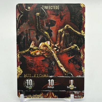 Bui Kichwa MA-005 Infected Replacement Card Resident Evil Deck Building Game