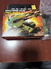 Pac Rat Machine Gun 1983 Gi Joe Cobra Hasbro ARAH Vtg Figure Vehicle COMPLETE