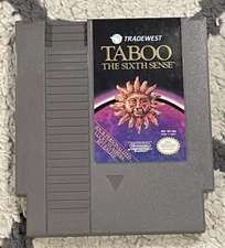 NICE Vintage TABOO The Sixth Sense TAROT Deck NES Nintendo Video Game Tested