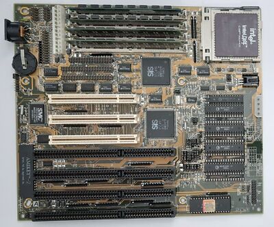 AOpen AP41 ISA PCI Retro Motherboard + Intel 80486DX4 100MHz + 16MB RAM