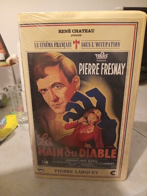 CASSETTE VIDEO VHS CINEMA RENE CHATEAU LA MAIN DU DIABLE pierre fresnay XX