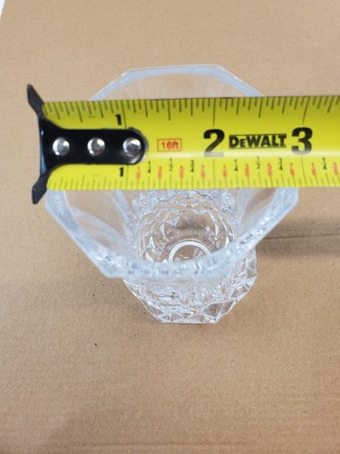 Genuine 24% Lead Crystal Vase (small) Cristal d'Arques - Picture 4 of 5