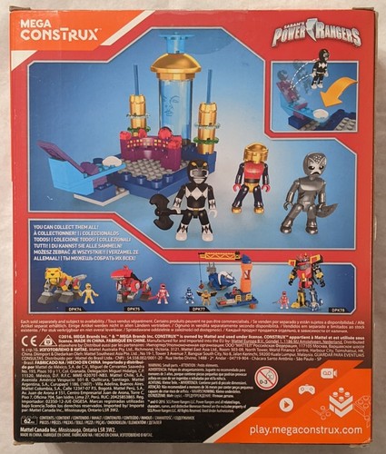 Mega Construx Power Rangers - Zordon's Command Center 62pcs (DPK76) Sealed - Picture 2 of 6
