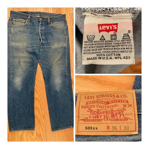 Vintage Levi Strauss 501 XX Jeans USA 