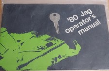 Arctic Cat 1980 Jag Operator's Manual w/ Key