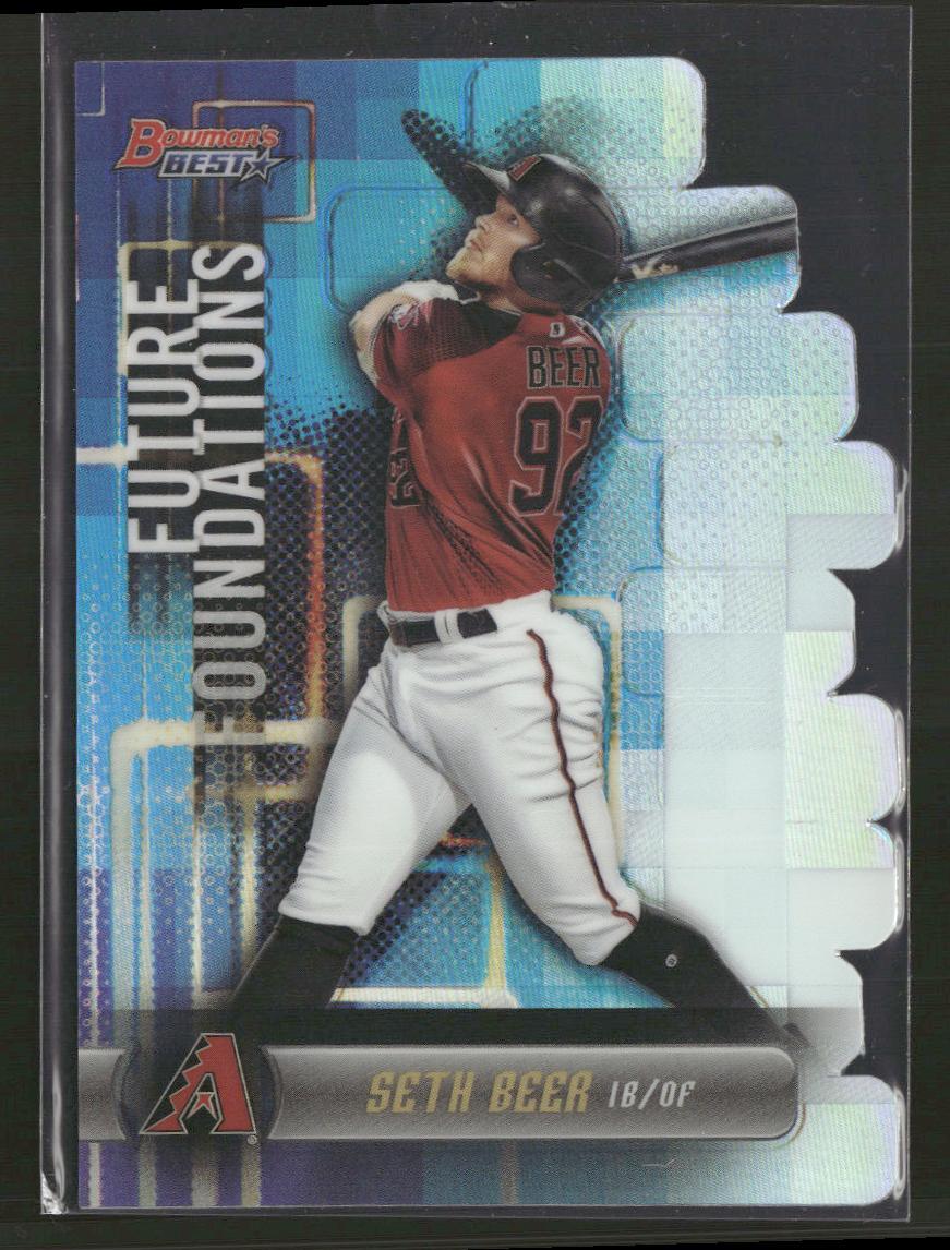 2019 Bowman's Best #FF-SB Seth Beer Future Foundations Die Cuts