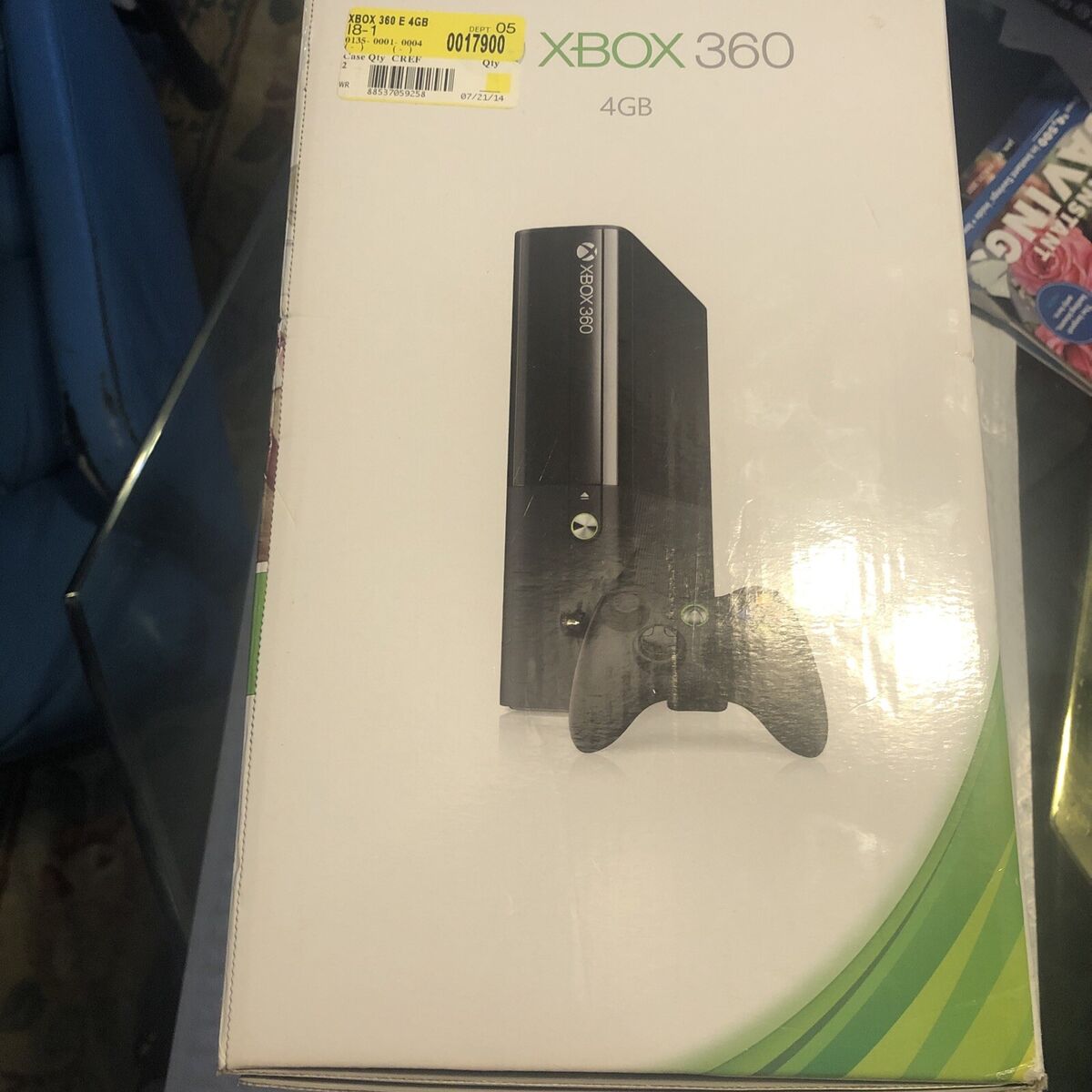 Microsoft Xbox 360 E 4 GB Black Mod 1538 Console New Factory Microsoft Xbox 360 E 4 GB Black Mod 1538 Console New Factory
