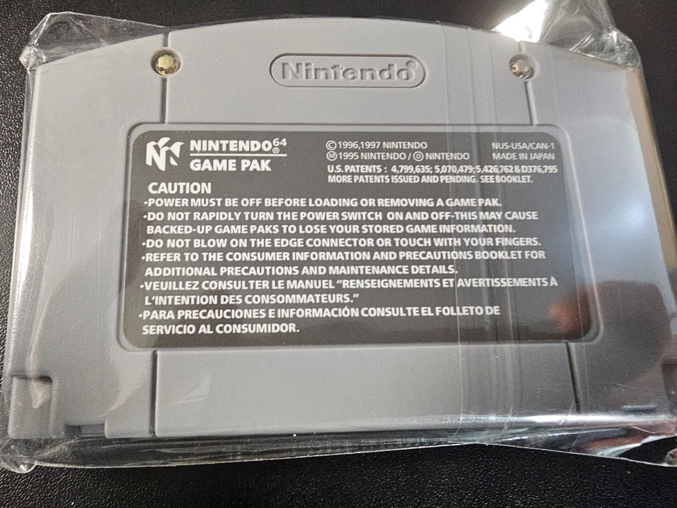 New Nintendo Goldeneye 007 James Bond Nintendo 64 N64 Game Cartridge - Image 2 of 4