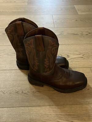 Wolverine Mens 10.5‎ Rancher Square-Toe Steel-Toe Wellington Boots Leather Brown Wolverine W10702 RANCHER SQUARE TOE WELLINGTON Steel Toe Non  main image 4