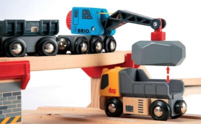 Brio World 33210 Rail & Road Quarry Set Educational Toy From Japan