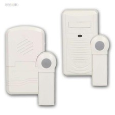 Funk-Türklingel, Funkklingel kabellos Batteriebetrieben oder Steckdose, Tür-Gong