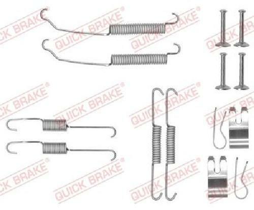 Original Quick Brake ZubehöRsatz Bremsbacken 105-0882 FüR Ford-image