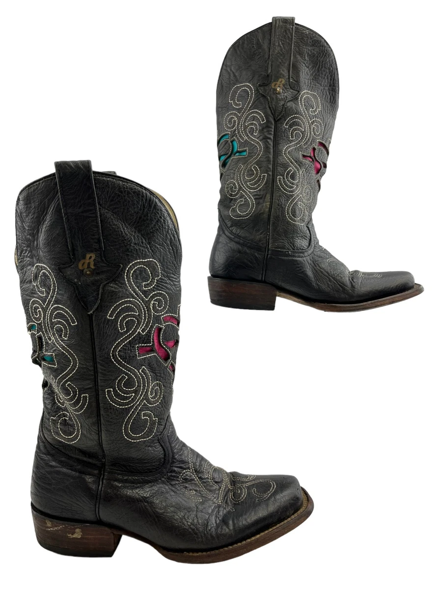 Black 2025 rocker boots