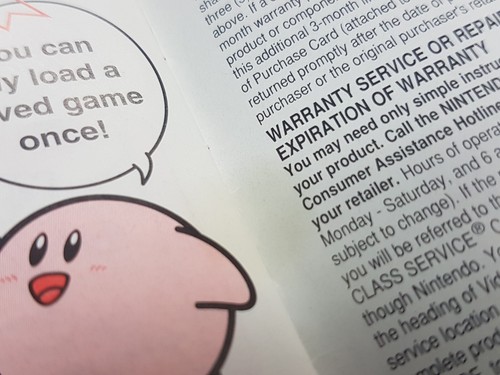 Kirby's Pinball Land Authentic Nintendo Game Boy Original Manual Only - Picture 17 of 17