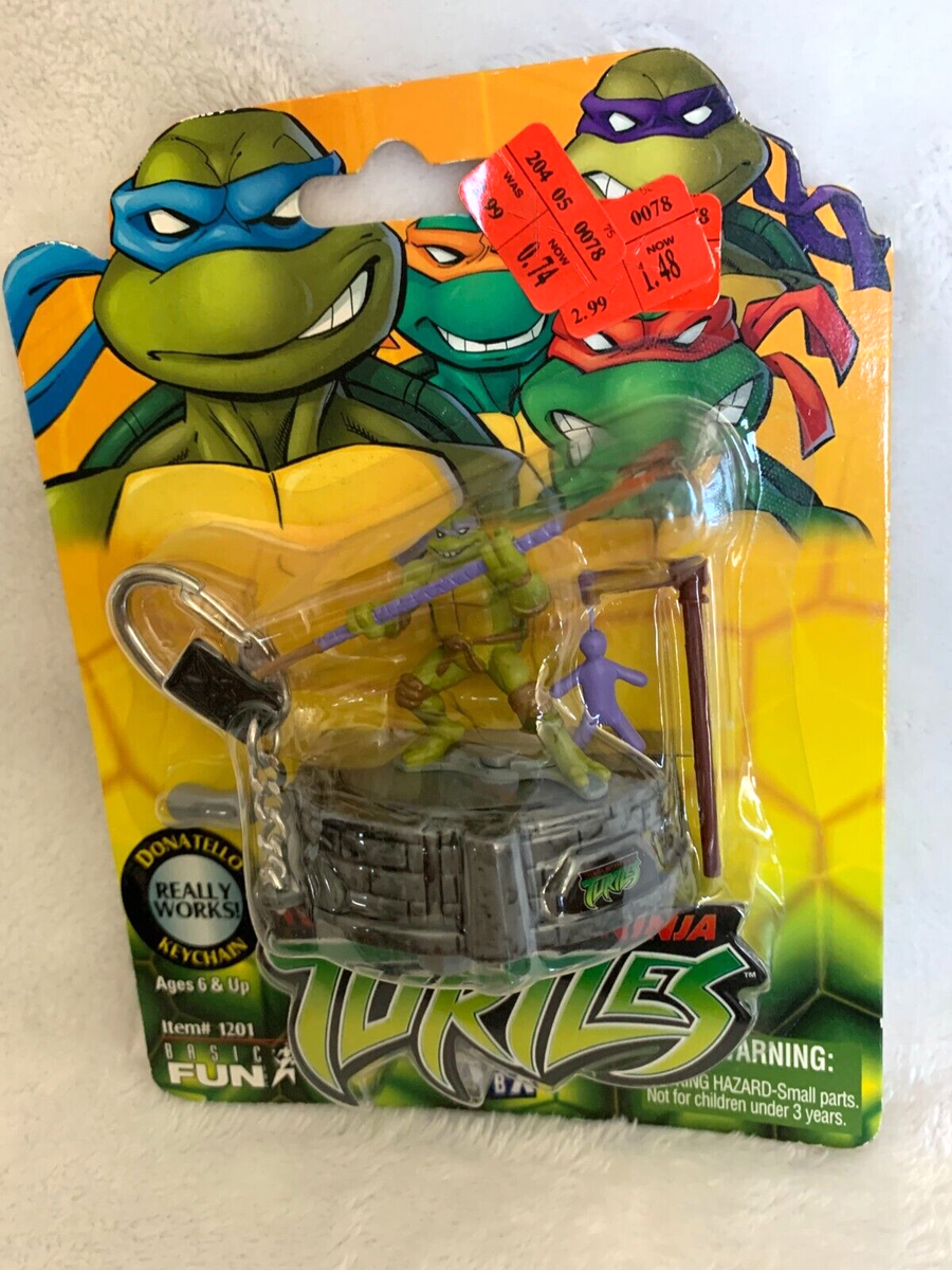 New 2003 Teenage Mutant Ninja Turtles TMNT Donatello Really Works