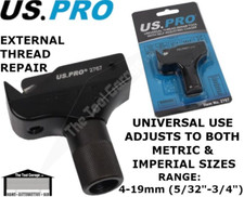 US PRO Tools Thread Chaser Repair Tool 4-19mm Self Adjusting To Any Pitch 2767